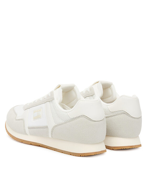 Tommy Jeans Snīkeri Tommy Jeans Tjm Runner Casual EM0EM01617 Écru