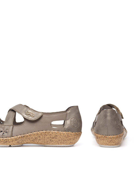 Rieker Pantofi Rieker 44856-64 Maro