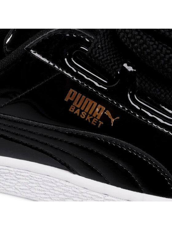 Puma Laisvalaikio batai Puma Basket Heart Patent Wn 36307301 Juoda