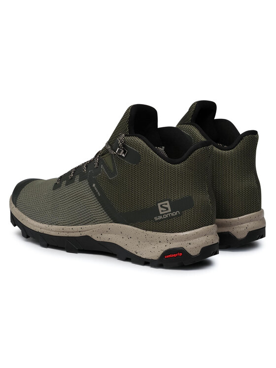 Salomon Trekkingi Salomon Outline Prism Mid Gtx GORE-TEX 411201 26 M0 Zielony