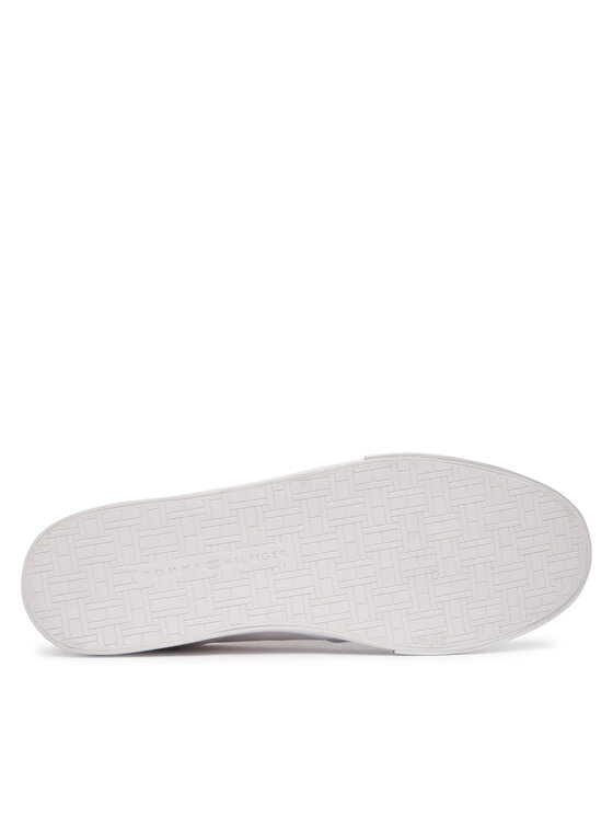 Tommy Hilfiger Tenisówki Tommy Hilfiger Vulc Core Rwb Long FM0FM05813 Biały