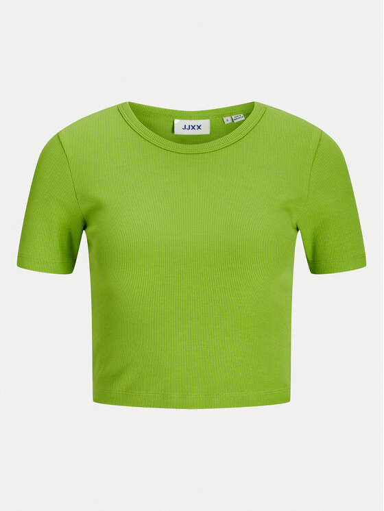 JJXX JJXX Majica Florie 12217164 Zelena Slim Fit