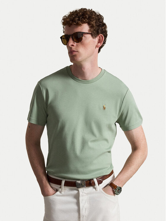 Polo Ralph Lauren Polo Ralph Lauren Camiseta 710740727505 Verde claro Regular Fit