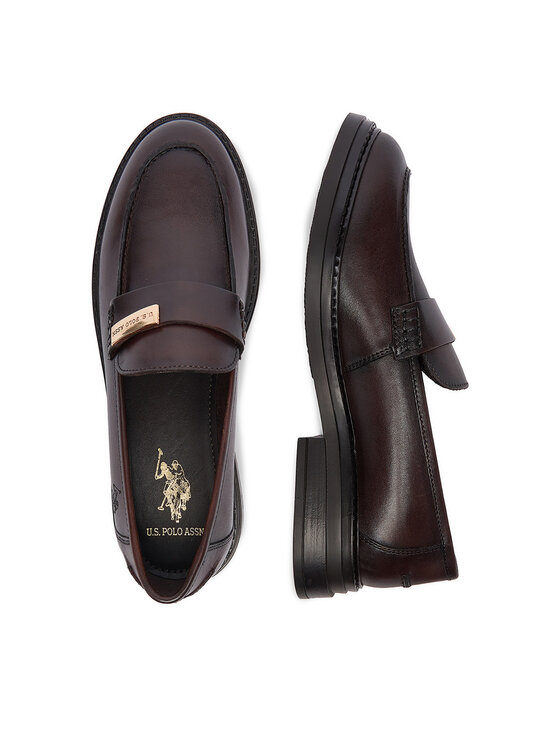 U.S. Polo Assn. Лофери U.S. Polo Assn. EO-ALYA001W/6L1 Темно-коричневий