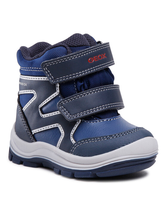 Geox Čižmy Geox B Flanfil B.B Abx D B263VD 0FU54 C4264 M Tmavomodrá