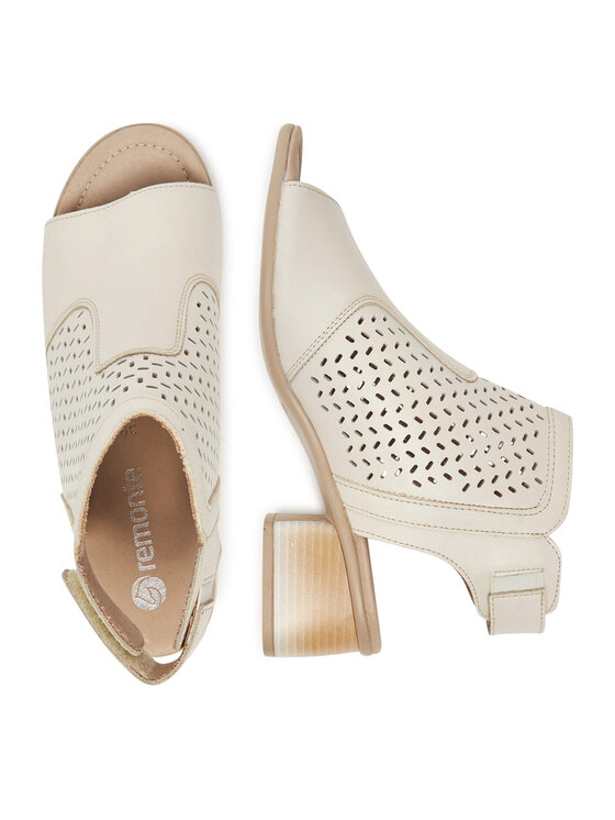 Remonte Sandály Remonte R8769-60 Écru