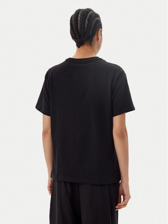 EA7 Emporio Armani EA7 Emporio Armani Футболка 7W000028 AF10373 UC001 Чорний Loose Fit