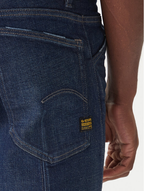 G-STAR G-Star Raw Jeans Kitoh 3D D27395-D441 Blu scuro Slim Fit