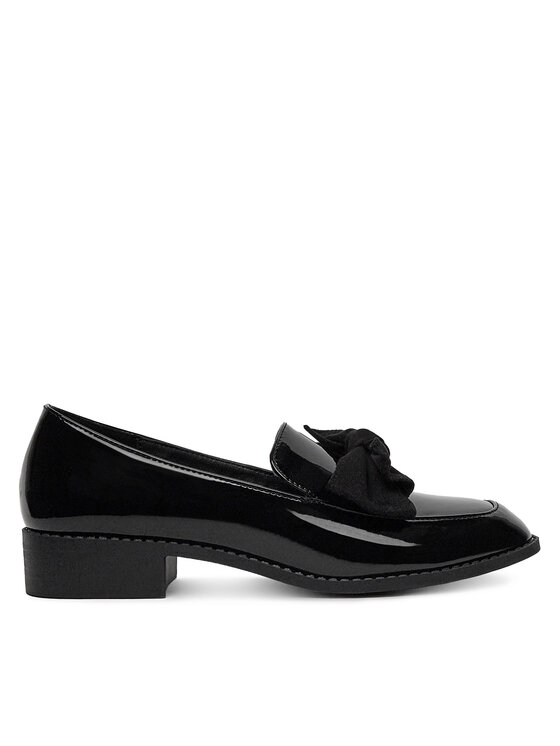 DeeZee Loafers DeeZee SQ873-1-BLACK PAT Čierna