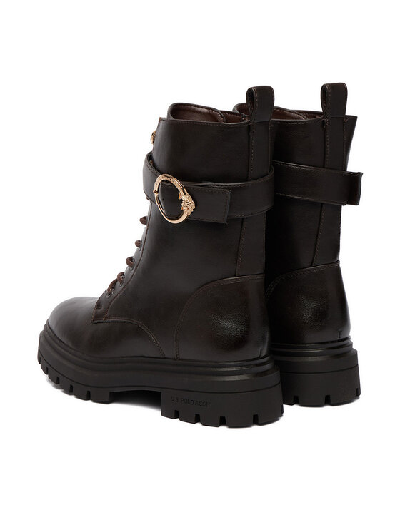 U.S. Polo Assn. Ορειβατικά παπούτσια U.S. Polo Assn. EO-SVETA002W/GY1 Καφέ