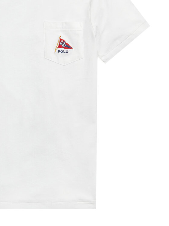 Polo Ralph Lauren Polo Ralph Lauren Camiseta 710B21952001 Blanco Regular Fit