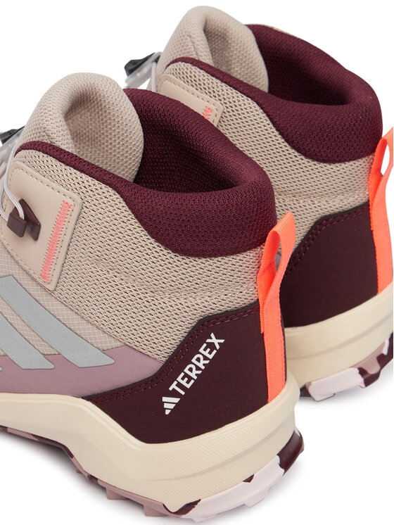 adidas Трекінгові черевики adidas Terrex Ax4R Mid Hiking Shoes Kids KI5812 Бежевий