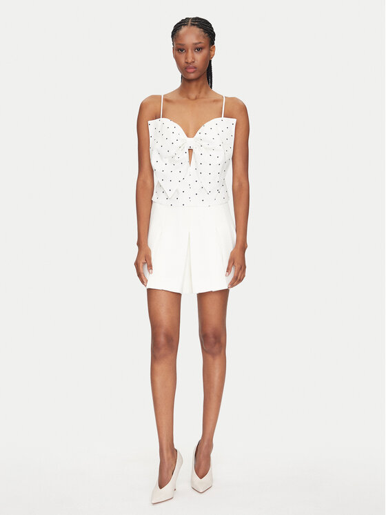 Bardot Bardot Топ Vieda 59755TB Білий Regular Fit