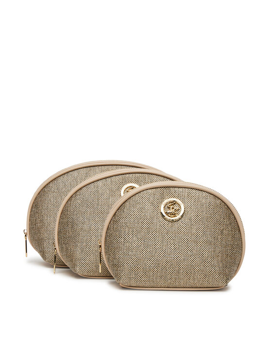 Beverly Hills Polo Club Набір косметичок Beverly Hills Polo Club BHPC-U1-007-SS25 (3-pack) Бежевий