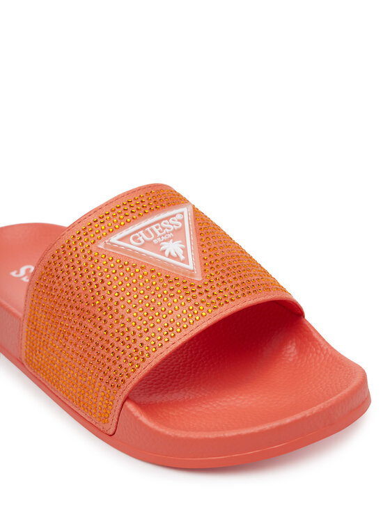 Guess Шльопанці Guess E4GZ25BB00F Оранжевий