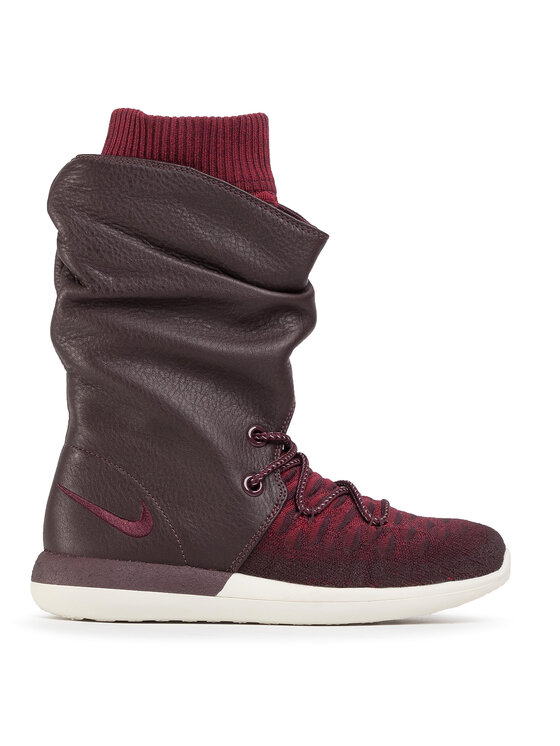 Nike Sneakersy Nike Roshe Two Hi Flyknit 861708 600 Bordó