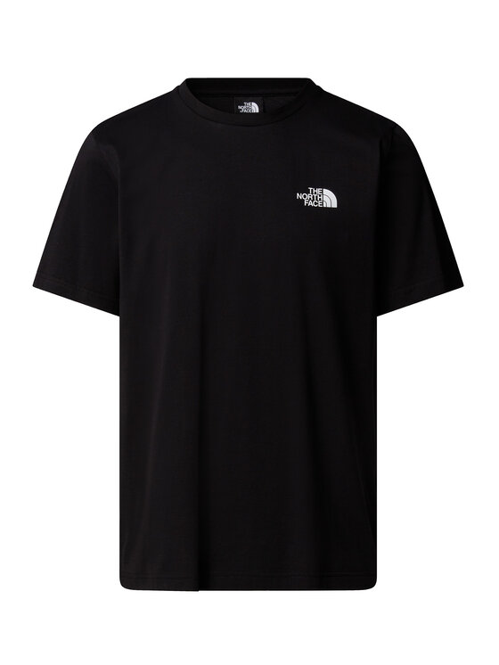 The North Face The North Face Camiseta Vertical NF0A8EE7 Negro Regular Fit
