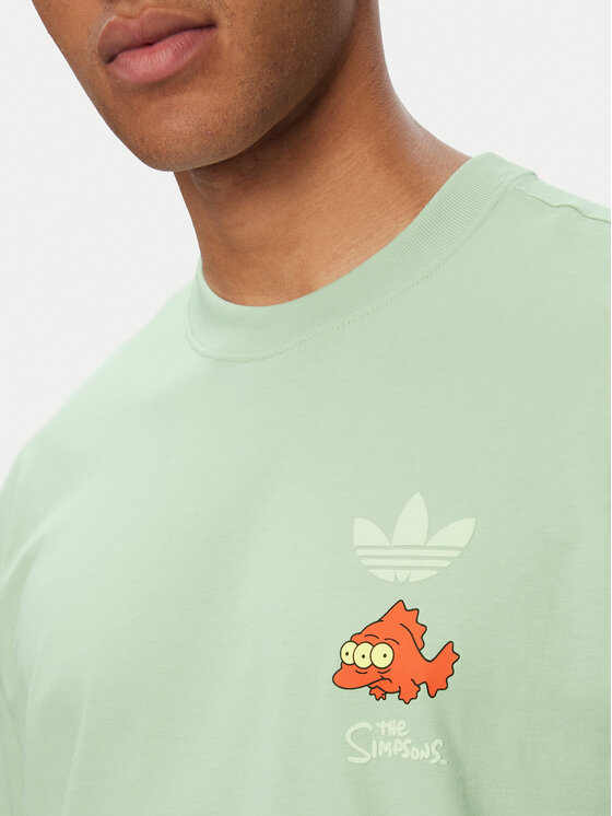adidas adidas Camiseta Blinky Graphic LG5062 Verde Oversize