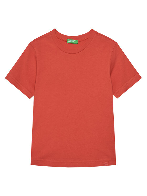 United Colors Of Benetton United Colors Of Benetton T-shirt 3I1XC109W Crvena Regular Fit