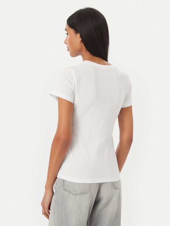 Calvin Klein Jeans Calvin Klein Jeans Marškinėliai J20J212883 Balta Slim Fit