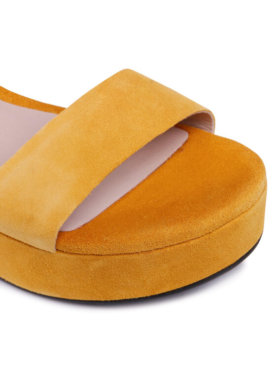 ECCO Sandále ECCO Elevate Plateau Sandal 20901305366 Žltá