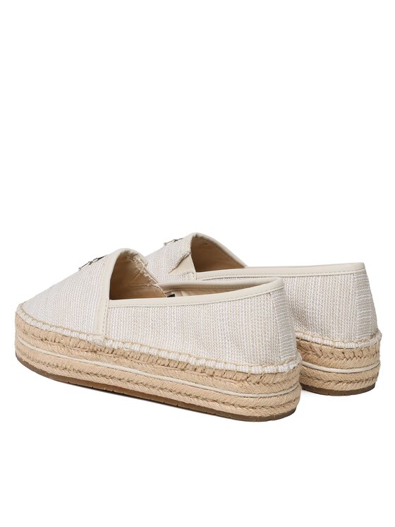 Tommy Hilfiger Espadrilles Tommy Hilfiger Th Woven Espadrille FW0FW07343 Bézs