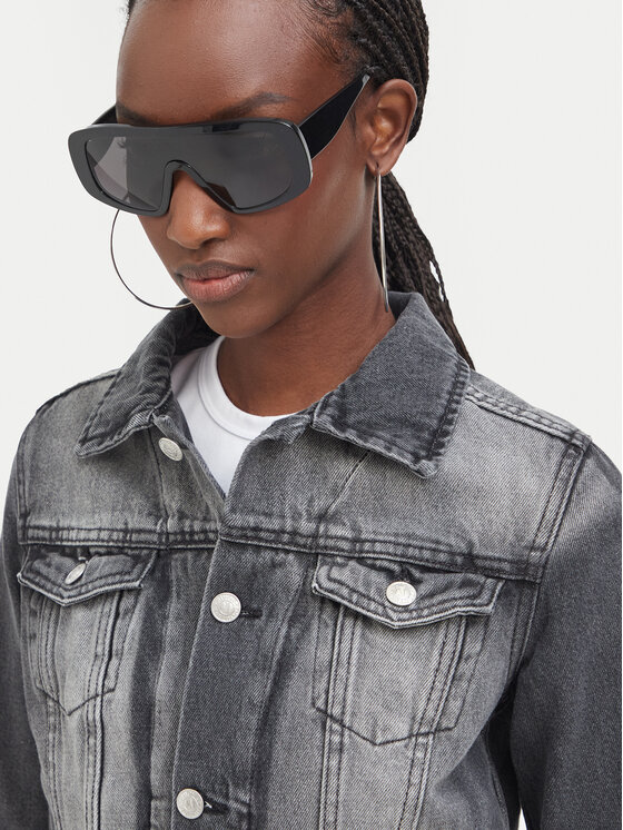 Juicy Couture Juicy Couture Džinsinė striukė JCDIJ126957 Pilka Regular Fit