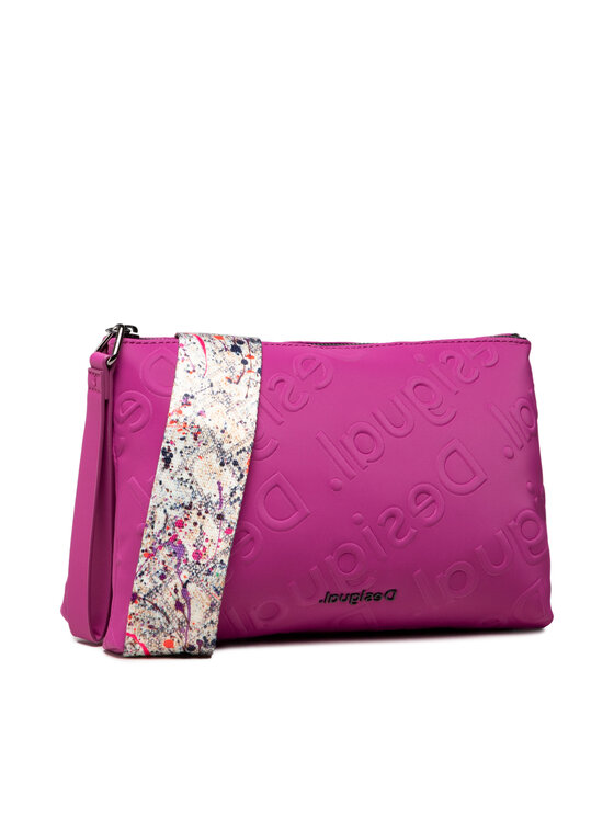 Desigual Torbica Desigual 21WAXP87 Ljubičasta