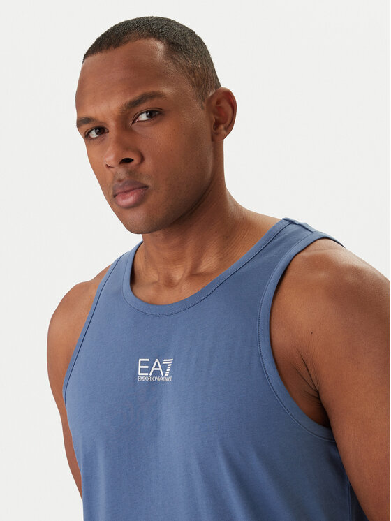 EA7 Emporio Armani EA7 Emporio Armani Camiseta sin mangas 7M000295 AF10375 Azul Regular Fit