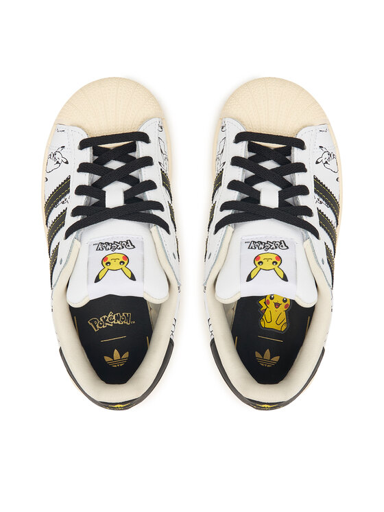 adidas Sneakers adidas Pokemon Superstar II KJ5612 Alb