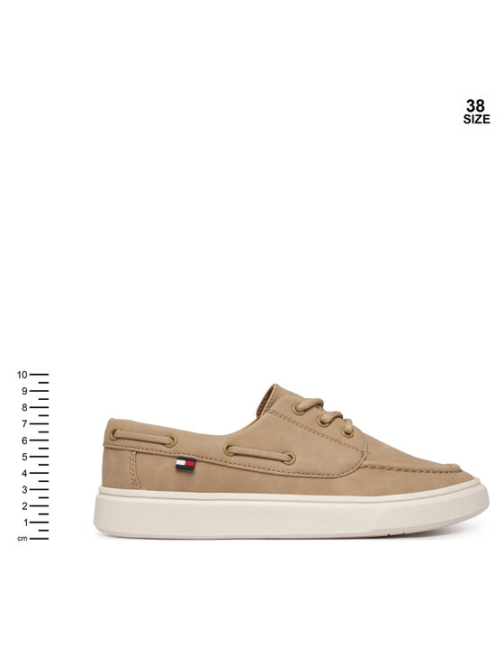 Tommy Hilfiger Félcipő Tommy Hilfiger T3B4-34352-0315 Bézs