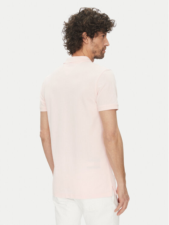 Tommy Jeans Tommy Jeans Polo DM0DM20676 Rosa Slim Fit