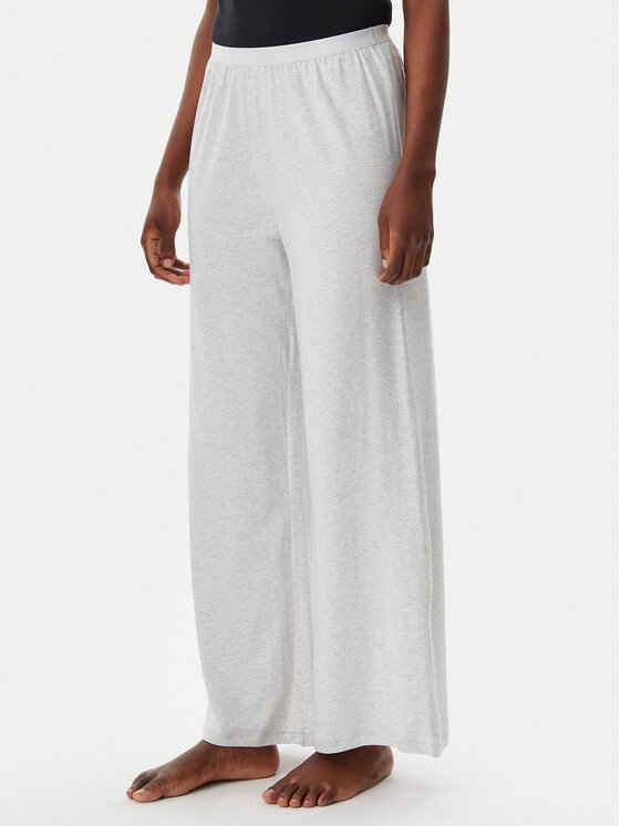 Tommy Hilfiger Tommy Hilfiger Spodnji del pižame UW0UW05776 Siva Relaxed Fit