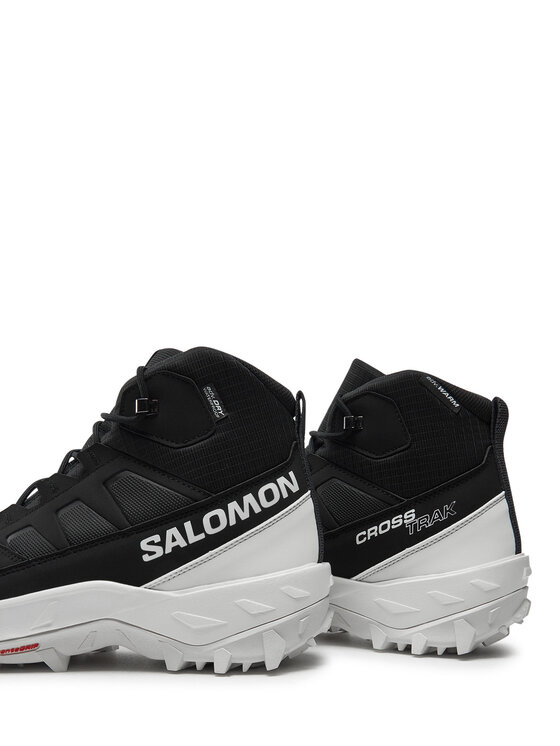 Salomon Bakancs Salomon Crosstrak Waterproof L47677300 Fekete