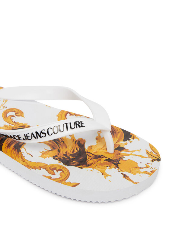 Versace Jeans Couture В'єтнамки Versace Jeans Couture 80VA3SQ7 ZSS80 Білий