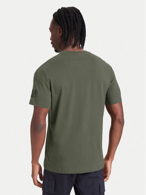 Aeronautica Militare Aeronautica Militare Camiseta 262TS2541UJ00750 Caqui Regular Fit