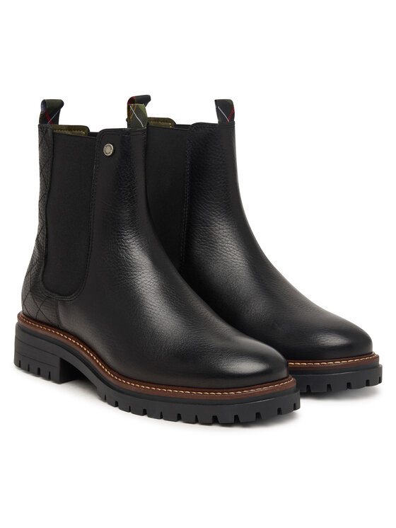 Barbour Jātnieku stila puszābaki Barbour Evie LFO0575BK52 Melns