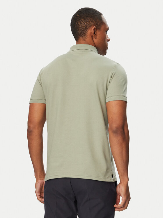 Calvin Klein Calvin Klein Polo LV04LC254G Caqui Slim Fit
