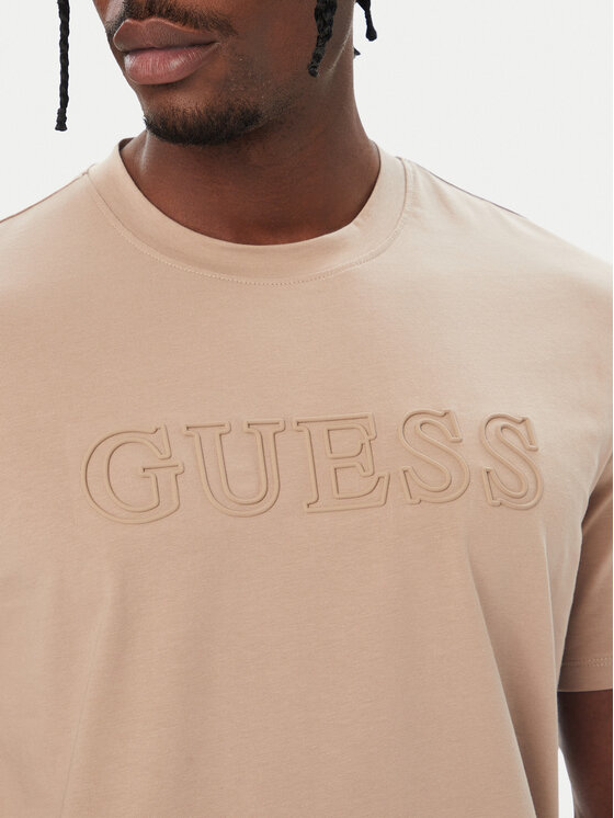 Guess Guess Camiseta Z2YI11 J1314 Beis Regular Fit