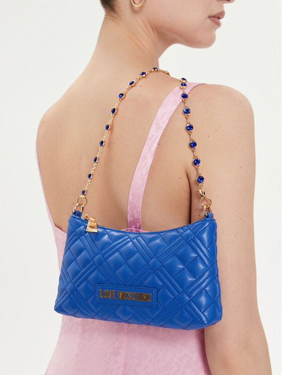 LOVE MOSCHINO Torbica LOVE MOSCHINO JC4342PP0ILA0715 Plava