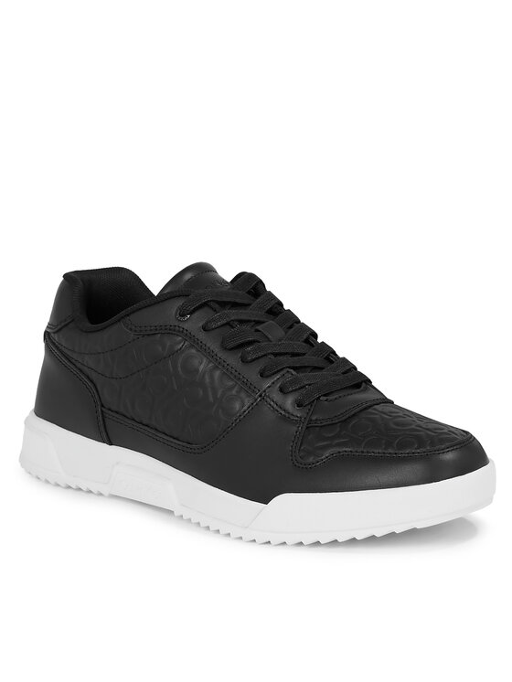 Calvin Klein Sneakers Calvin Klein Low Top Lace Up Mono HM0HM01192 Nero