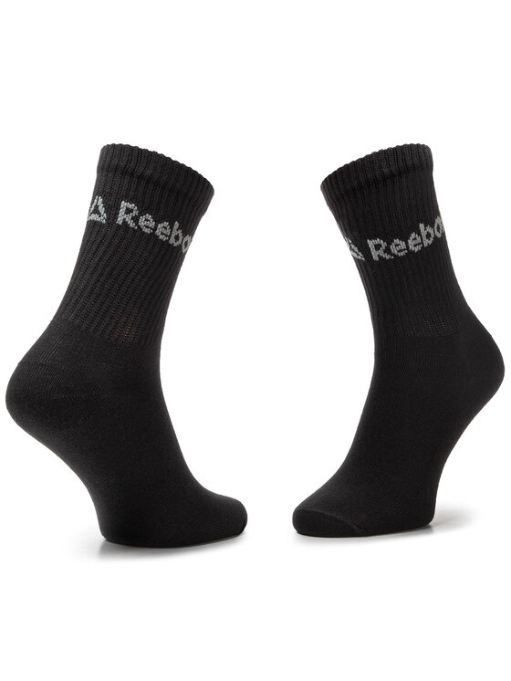 Reebok Șosete lungi Reebok Act Core Crew Sock 3p DU2971 Negru