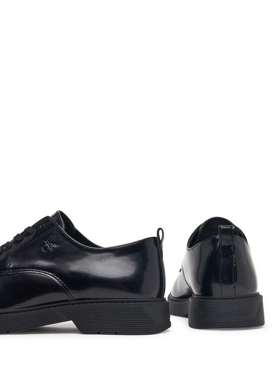 Calvin Klein Обувки Calvin Klein Low Cut Lace-Up Shoe V3X4-83494-1453 D Черен