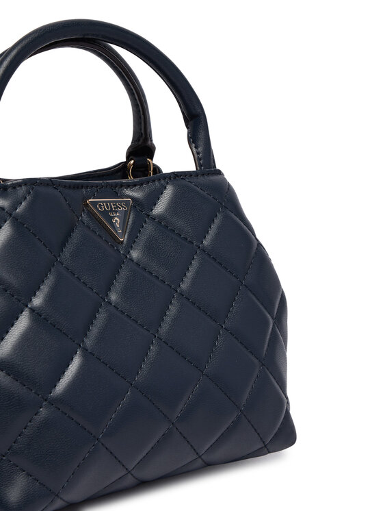 Guess Дамска чанта Guess Juliet Mini HWQG24 56710 Тъмносин