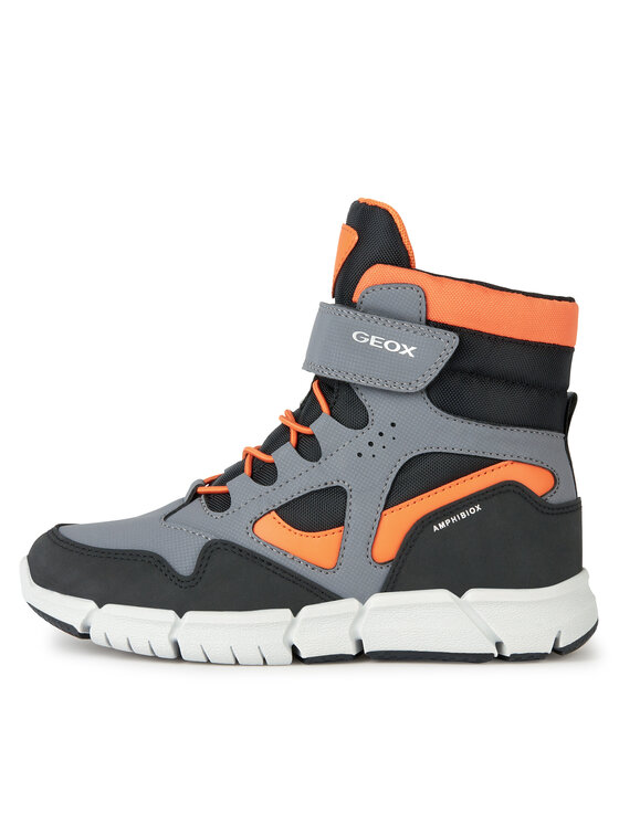 Geox Čizme za snijeg Geox J Flexyper Boy B Abx J369XB 0CEFU C0036 M Siva