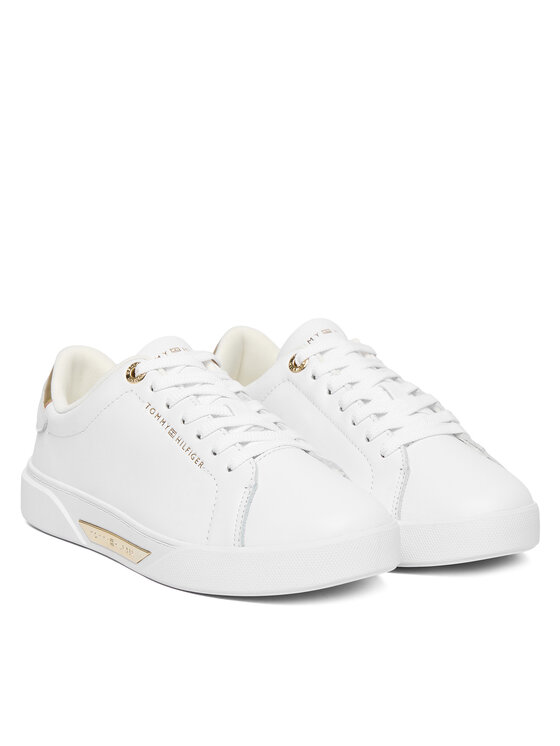 Tommy Hilfiger Sneakers Tommy Hilfiger Essential Chic Court Sneaker FW0FW09019 Bianco
