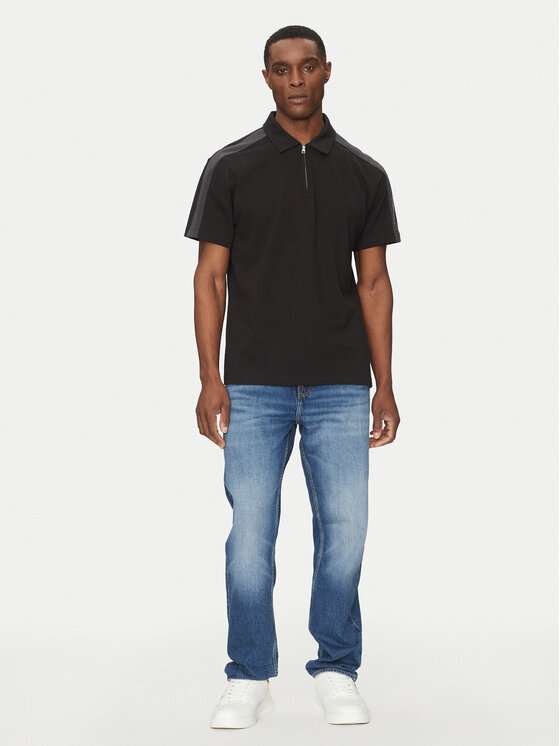 Calvin Klein Jeans Calvin Klein Jeans Polo Logo Tape J30J327240 Negro Regular Fit