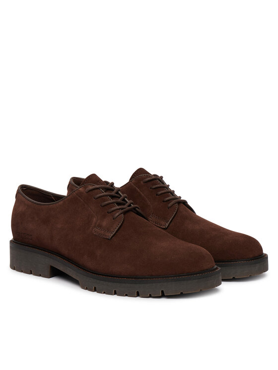 Guess Pantofi Guess FMFBRY LEA13 Maro închis