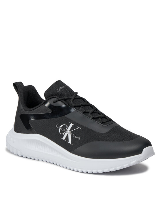 Calvin Klein Jeans Αθλητικά Calvin Klein Jeans Eva Runner Low Lace Ml Mix YM0YM00968 Γκρι