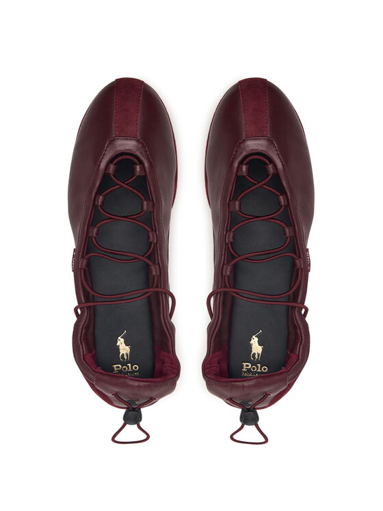 Polo Ralph Lauren Balerinke Polo Ralph Lauren Ballerina Sneaker 804P08221003 Tamnocrvena